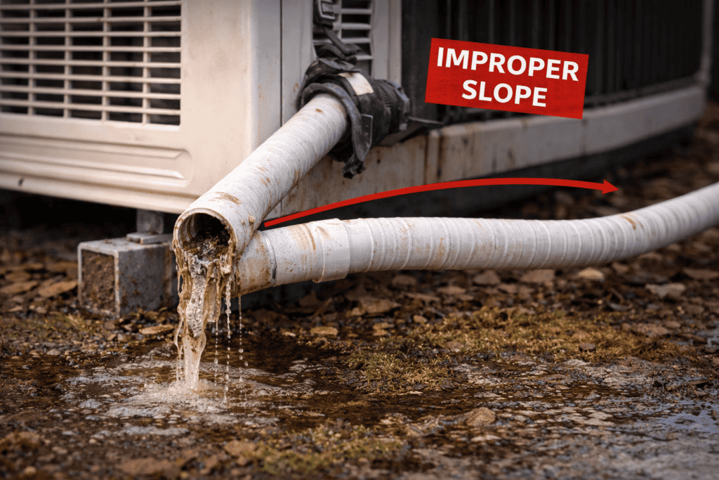 Improper installation