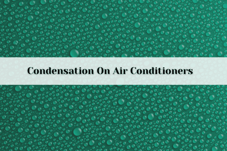 how much condensation from ac is normal