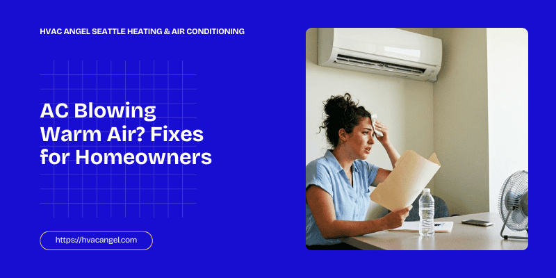 AC Blowing Warm Air Fixes for Homeowners